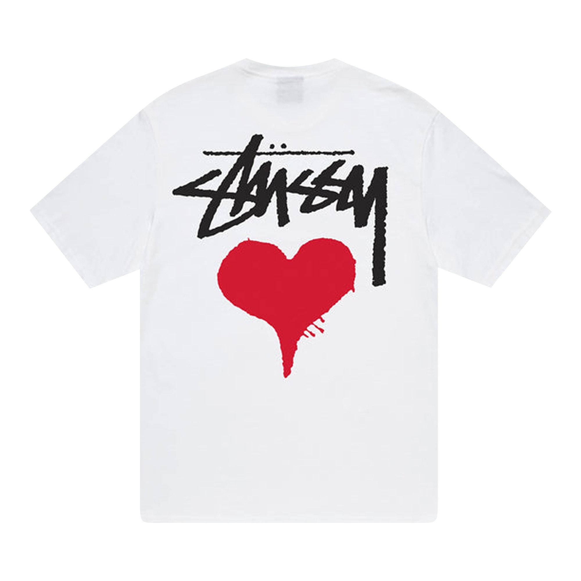 STUSSY Stock Heart Tee Tシャツ 純綿  新品未使用