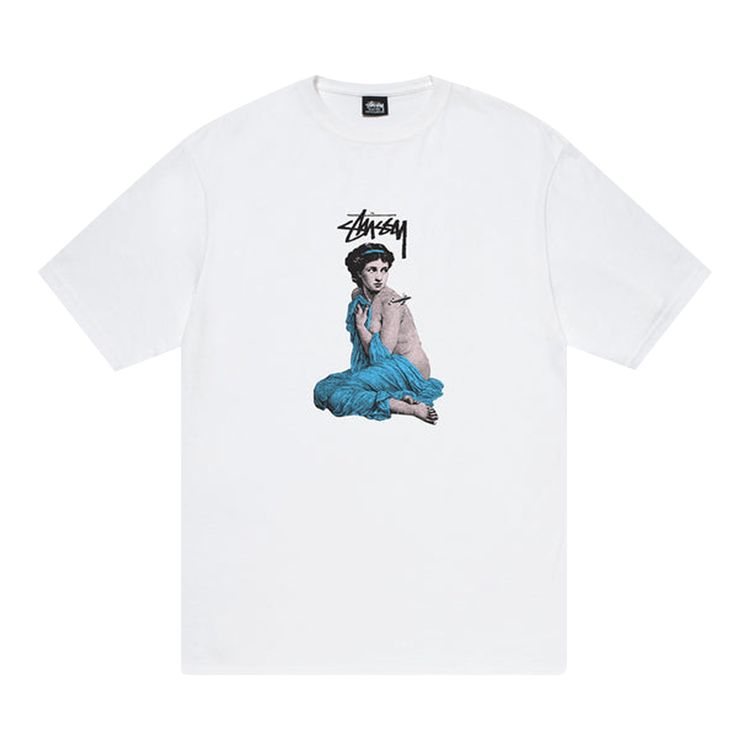 Stussy Lady Rome Tee White