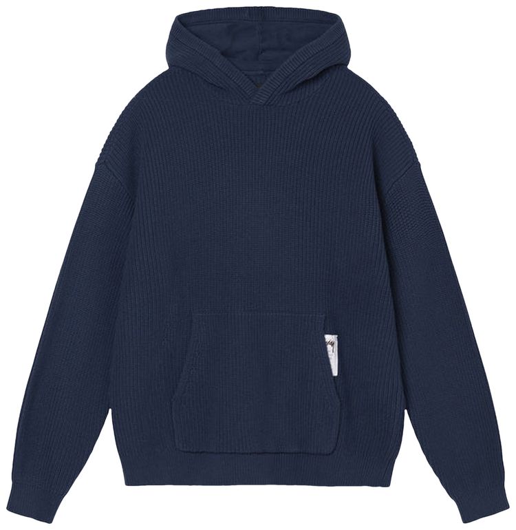 Buy Stussy Cotton Knit Hood Navy 117138 NAVY GOAT