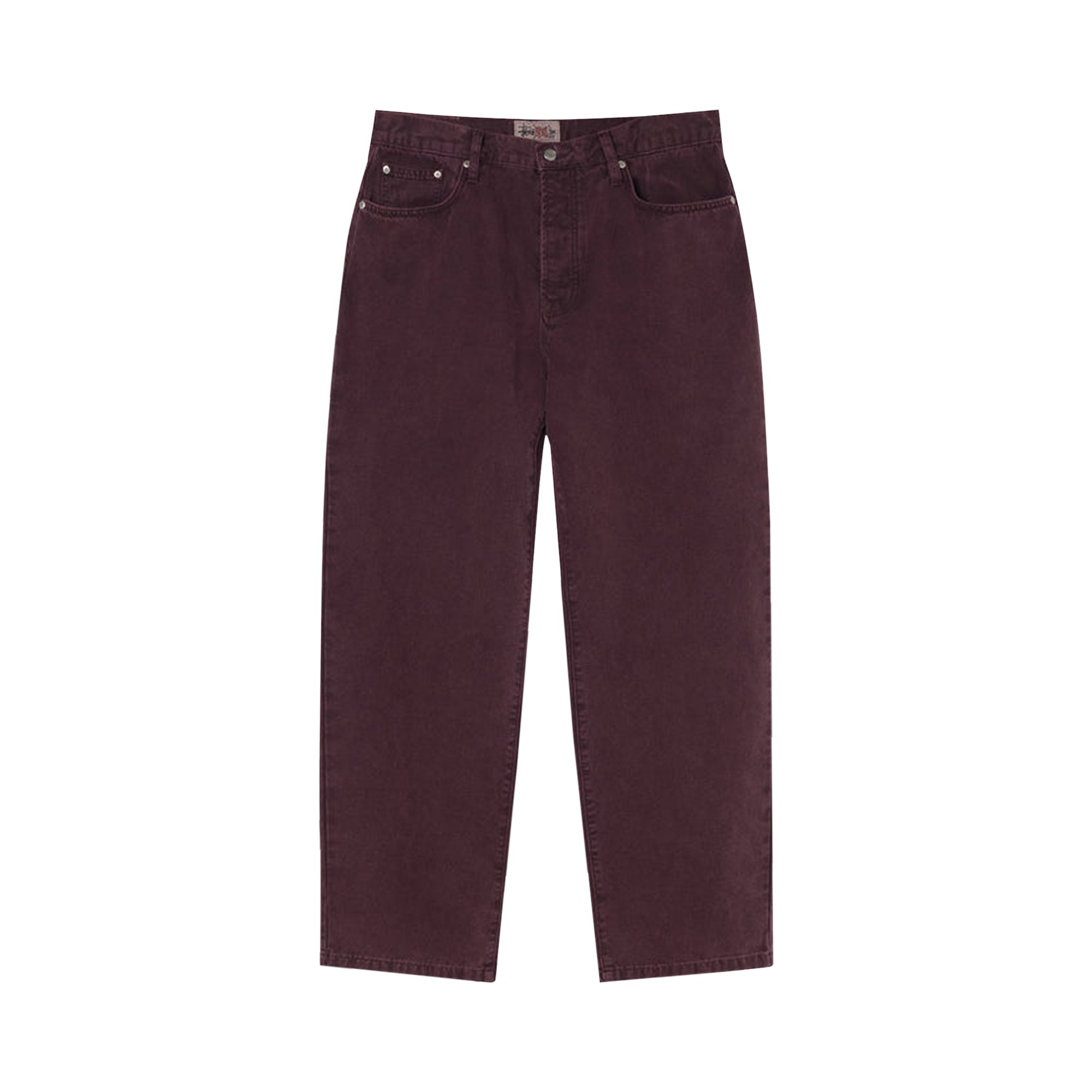 Buy Stussy Washed Canvas Big Ol' Jeans 'Purple' - 116568 PURP | GOAT