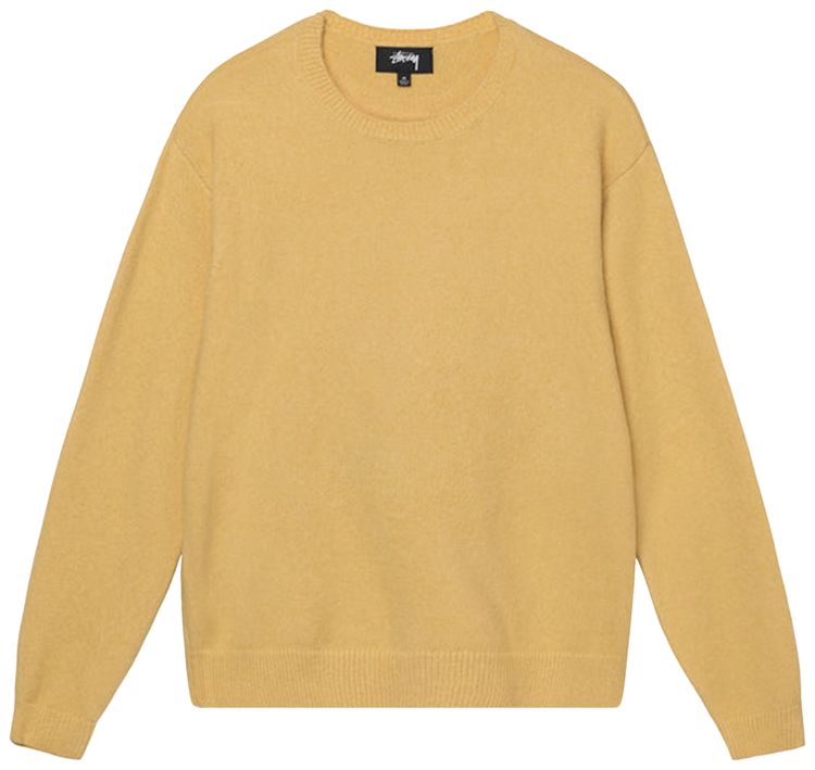 Stussy Gothic Sweater Gold