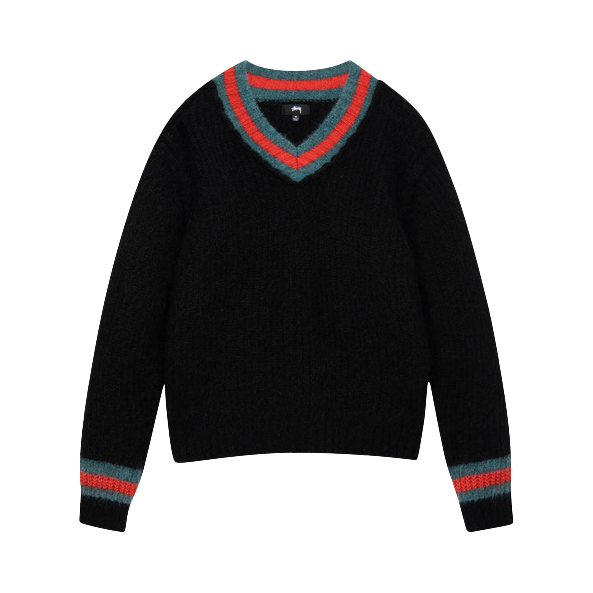 Stussy Mohair Tennis Sweater 'Black'