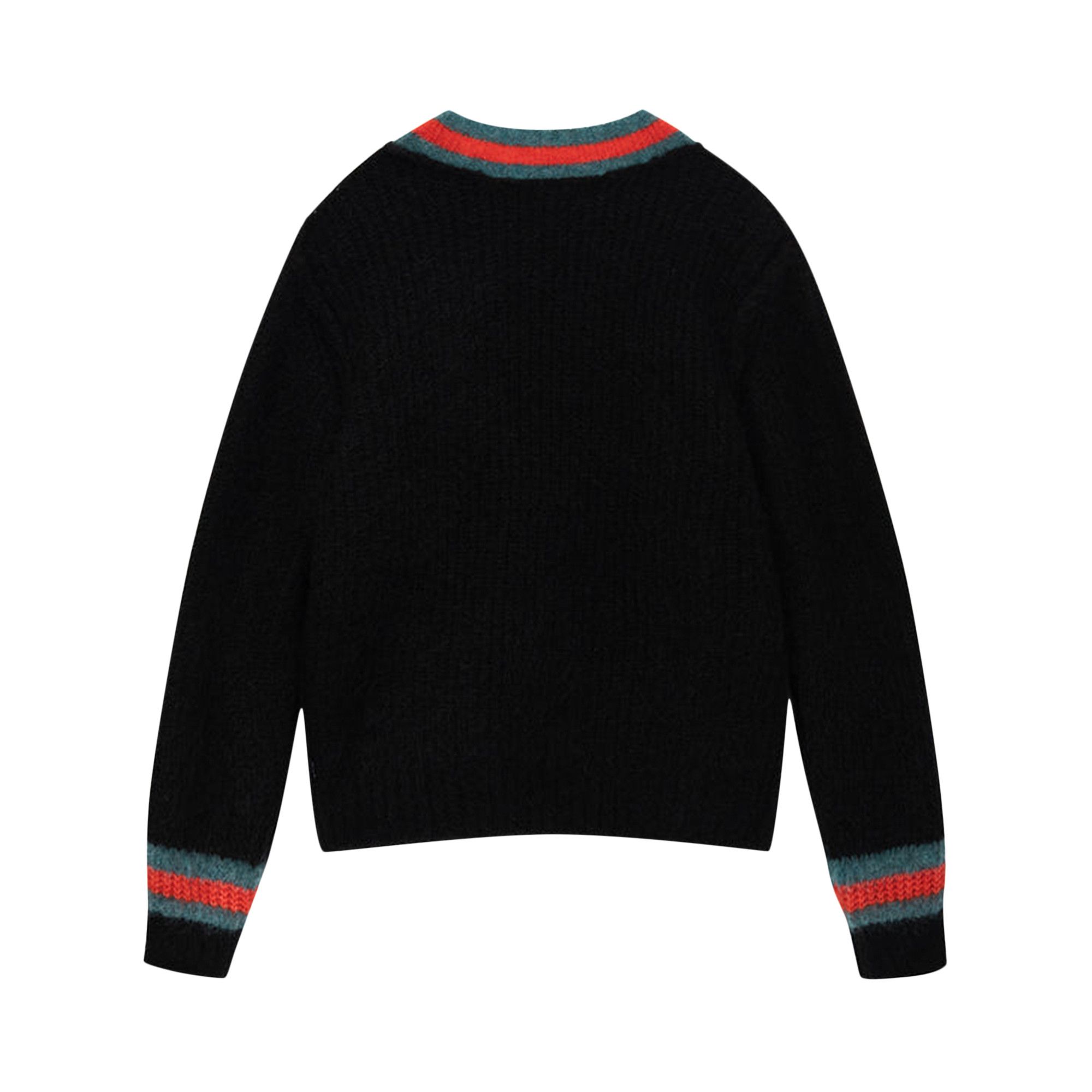 Buy Stussy Mohair Tennis Sweater 'Black' - 117142 BLAC | GOAT
