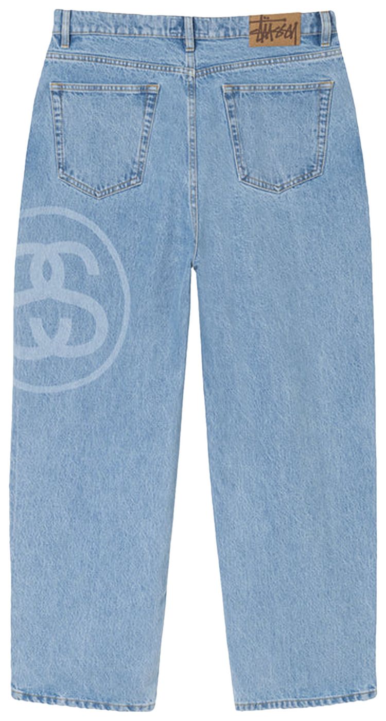 Stussy SS Link Big Ol Jeans Stone Wash