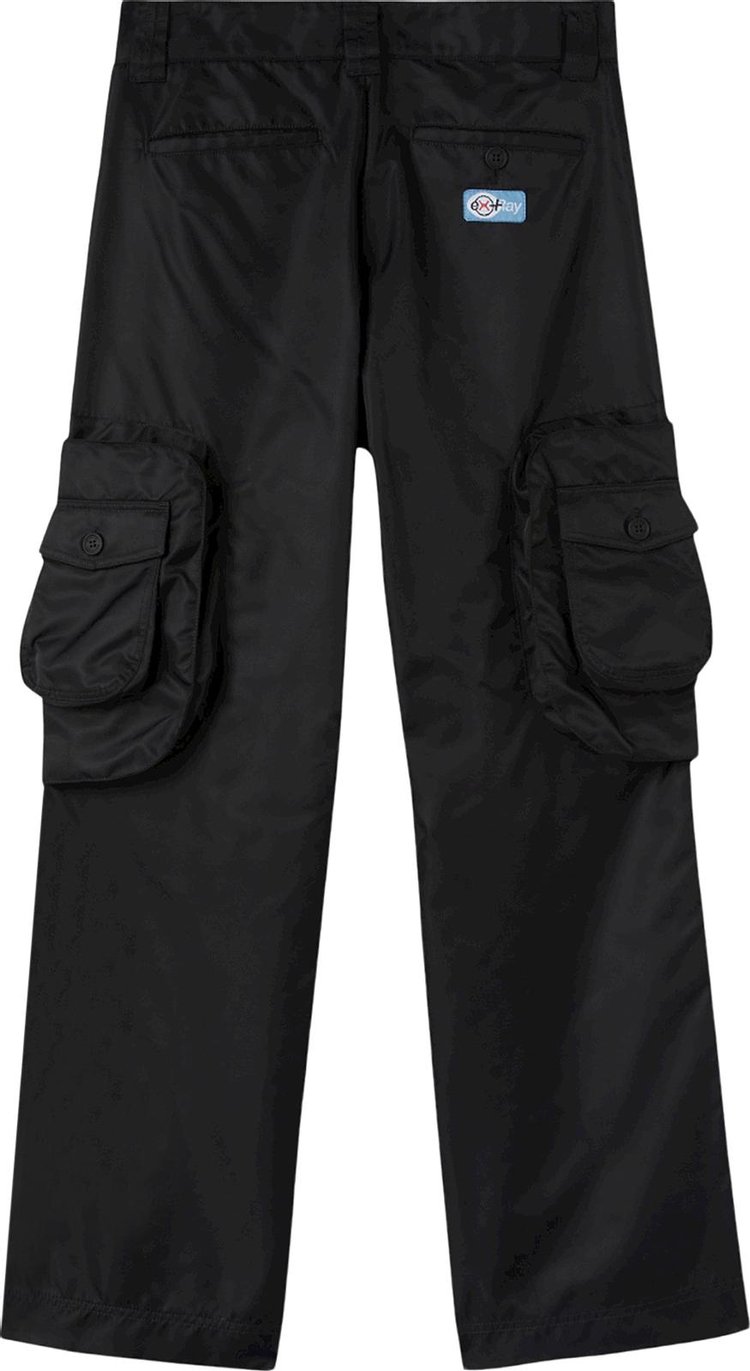 Heron Preston Ex Ray Nylon Cargo Pants Black