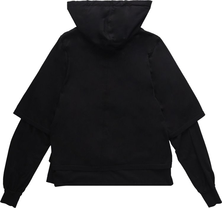 Rick Owens DRKSHDW Hustler Hood BlackPearl