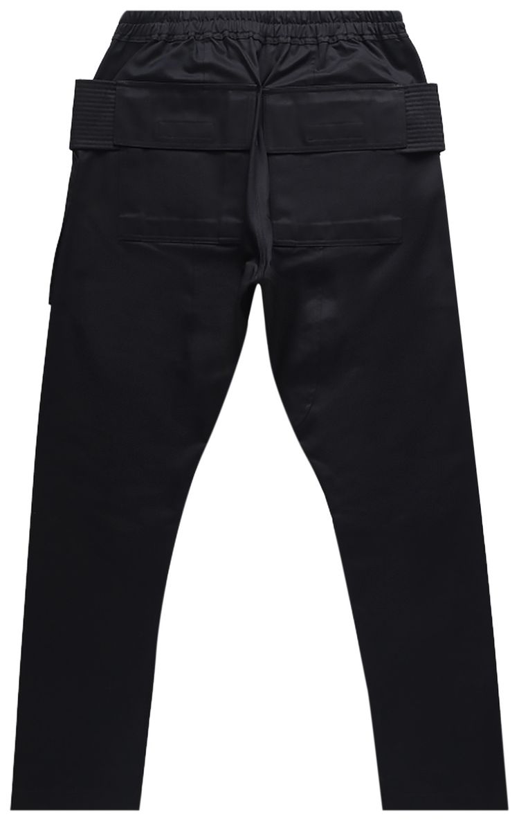Rick Owens DRKSHDW Creatch Cargo Drawstring Pants Black
