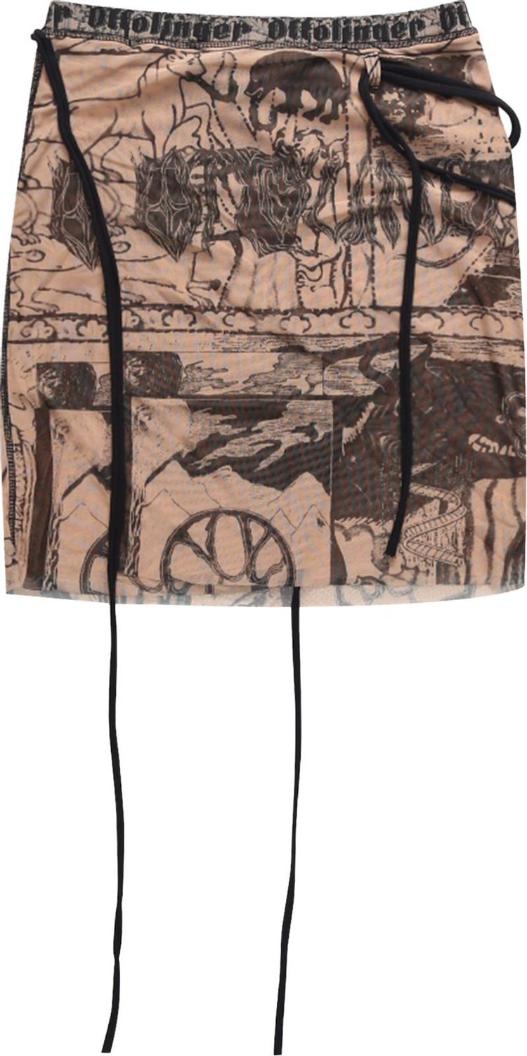 Ottolinger Mesh Skirt 'Otto Print'