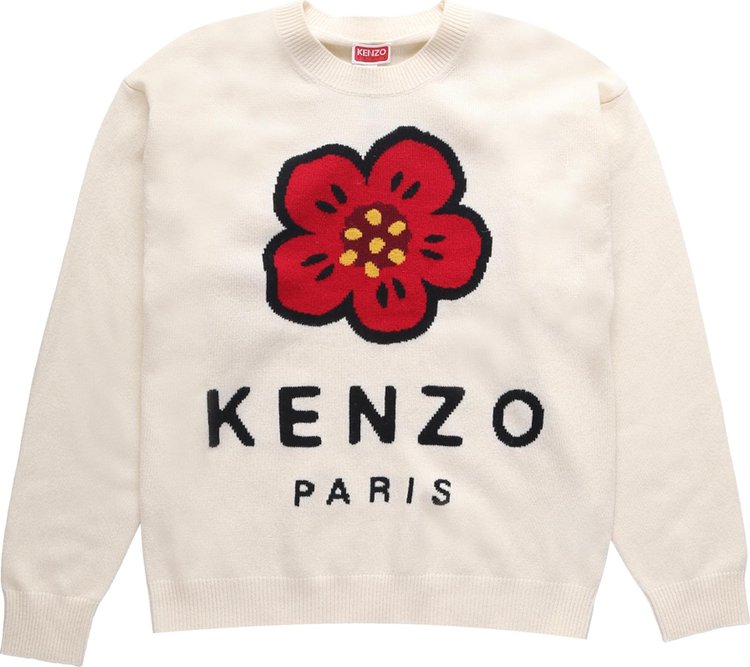 Kenzo Paris Regular Jumper 'Off White'