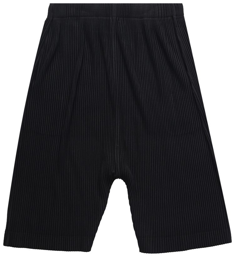 Homme Plisse Issey Miyake Pleated Shorts Black