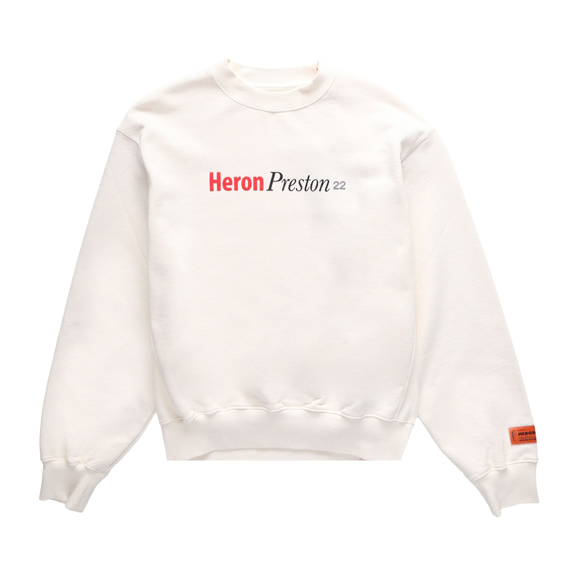 Buy Heron Preston Heron Censored Crew 'White/Multicolor