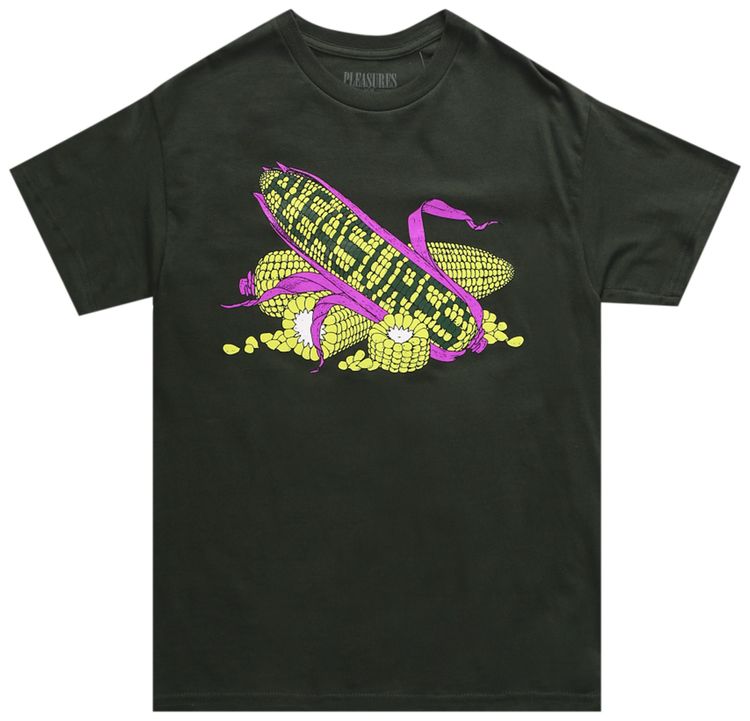 Pleasures Corn T Shirt Green