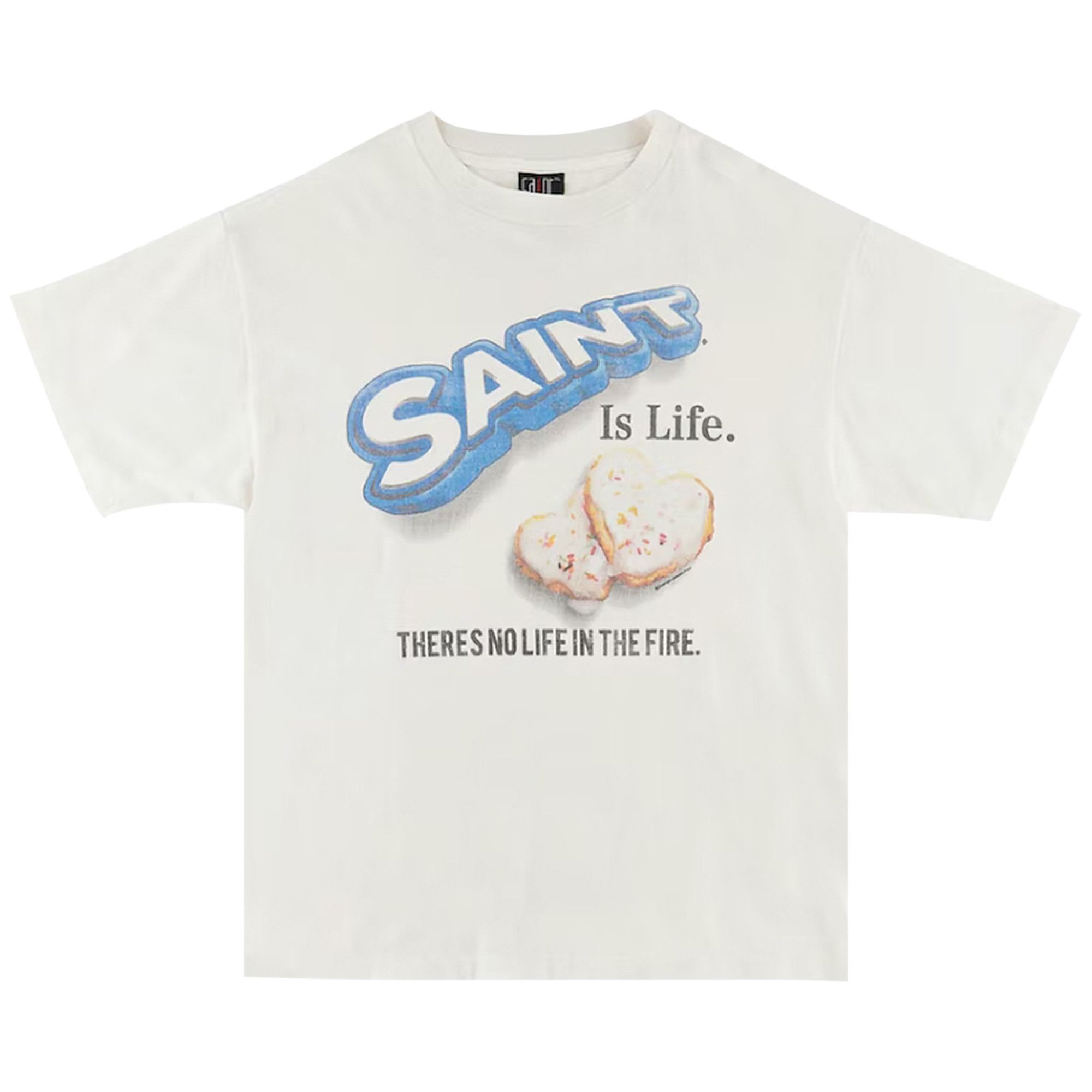 Buy SAINT Mxxxxxx Oreo Tee 'White' - SM A22 0000 057 | GOAT