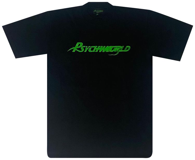 Psychworld Motion Logo Tee BlackGreen