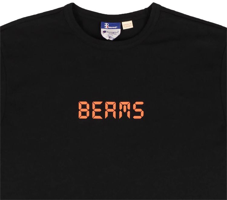 Champion x Beams T Shirt Black