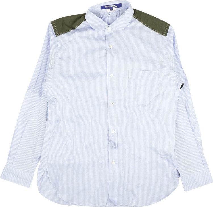 Junya Watanabe MAN Long-Sleeve Shirt 'Blue Pinstripe'