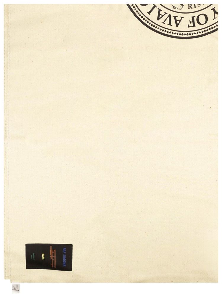 Raf Simons Printed House Blanket White