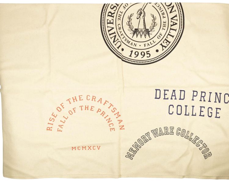 Raf Simons Printed House Blanket White
