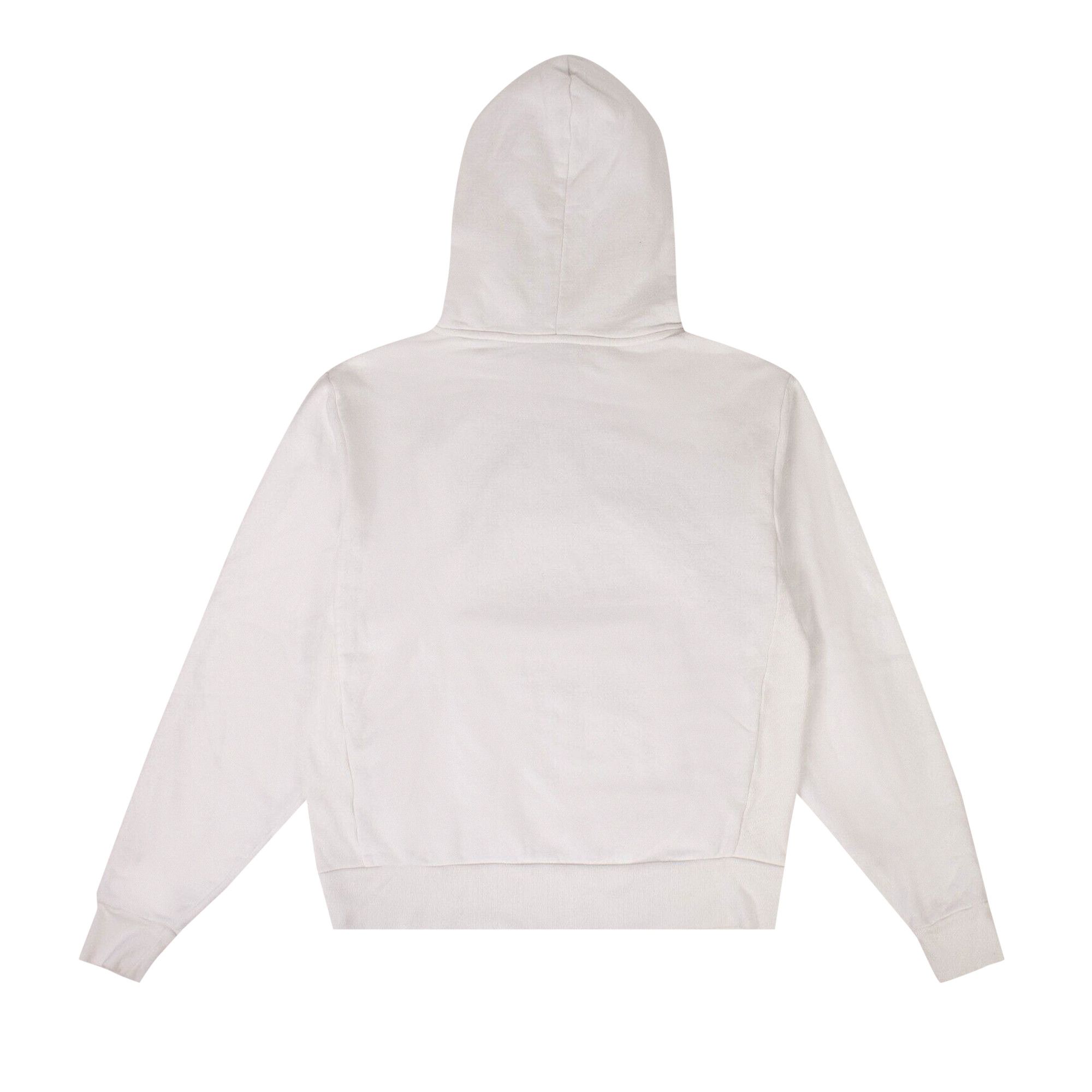 Buy Chinatown Market Smiley Basketball Hoodie Sweatshirt White 0597 100000106SBHS WHIT GOAT UK