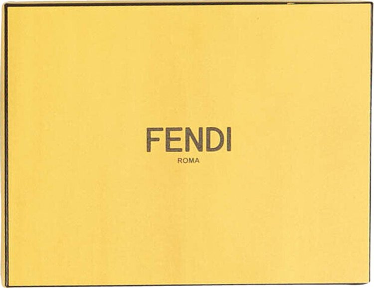 Fendi Nylon Logo Stockings Black