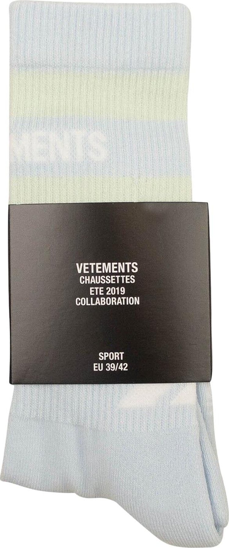 Vetements Classic Socks Pastel Blue