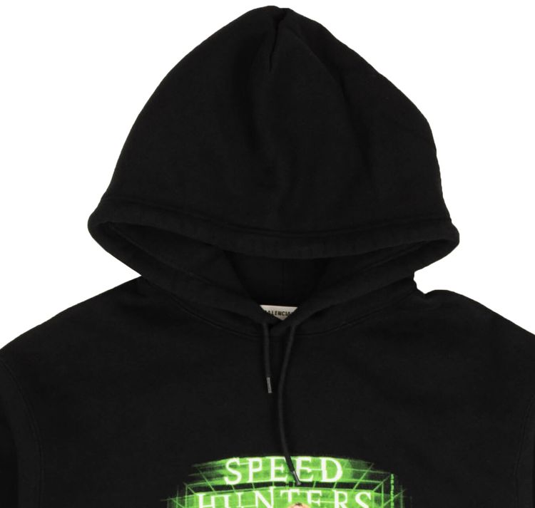 Balenciaga Speed Hunters Hoodie Sweatshirt Black
