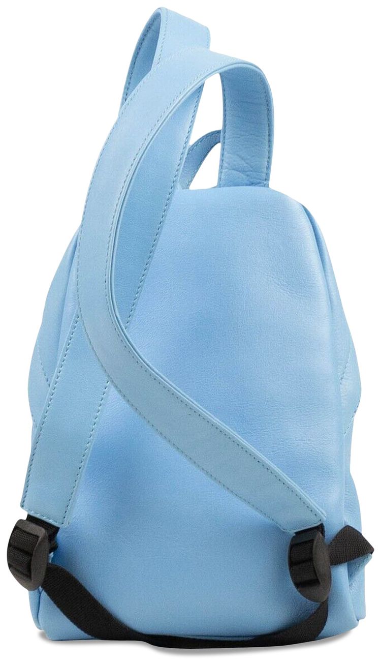 Balenciaga Soft Leather XXS Mini Backpack Blue