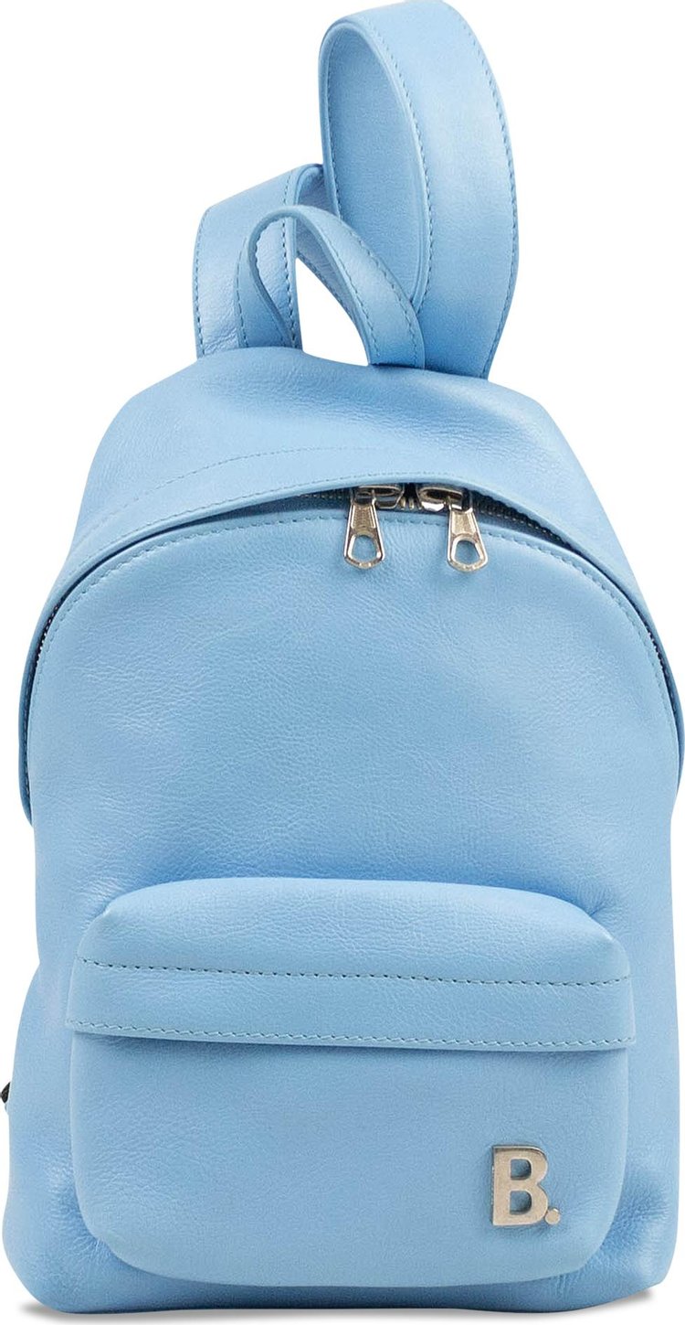 Balenciaga Soft Leather XXS Mini Backpack 'Blue'