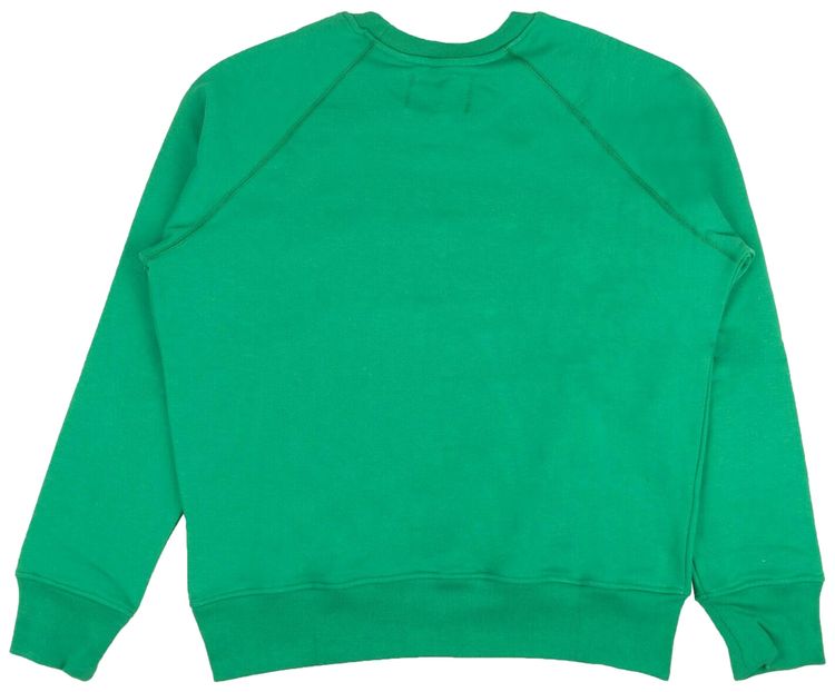 Casablanca Tennis Club Crewneck Sweatshirt Green
