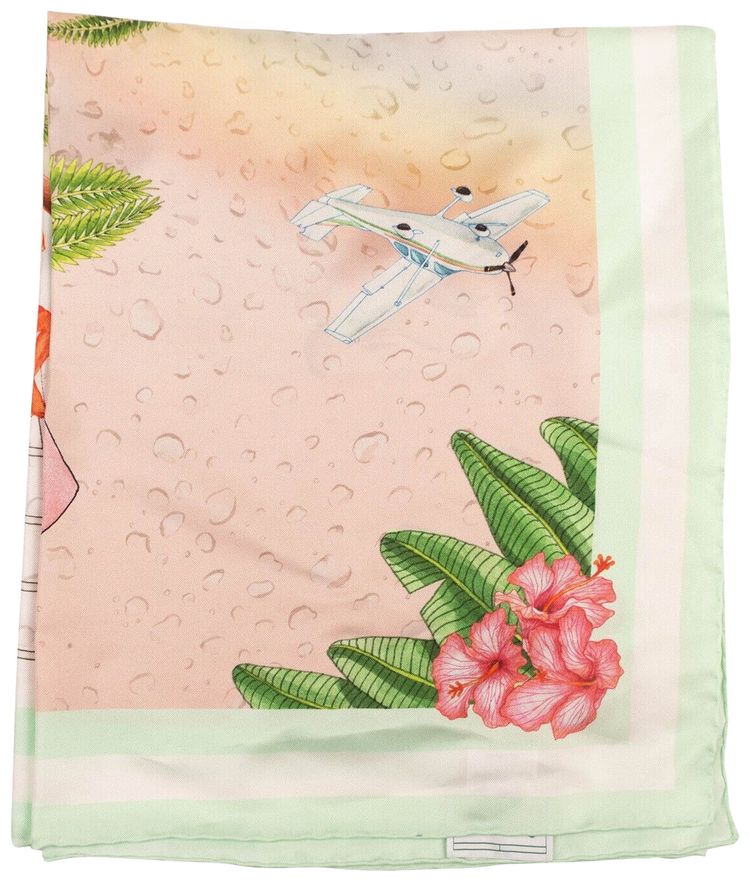 Casablanca Surf Club Silk Scarf Casablanca