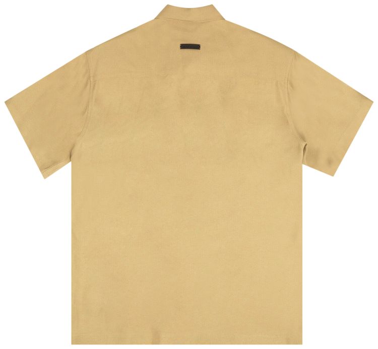 Fear of God Short Sleeve Crepe Shirt Cream