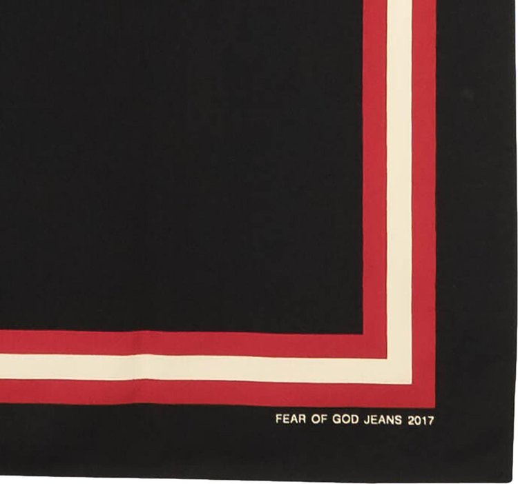 Fear of God 5th Collection Bandana Black