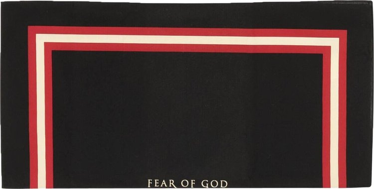 Fear of God 5th Collection Bandana Black