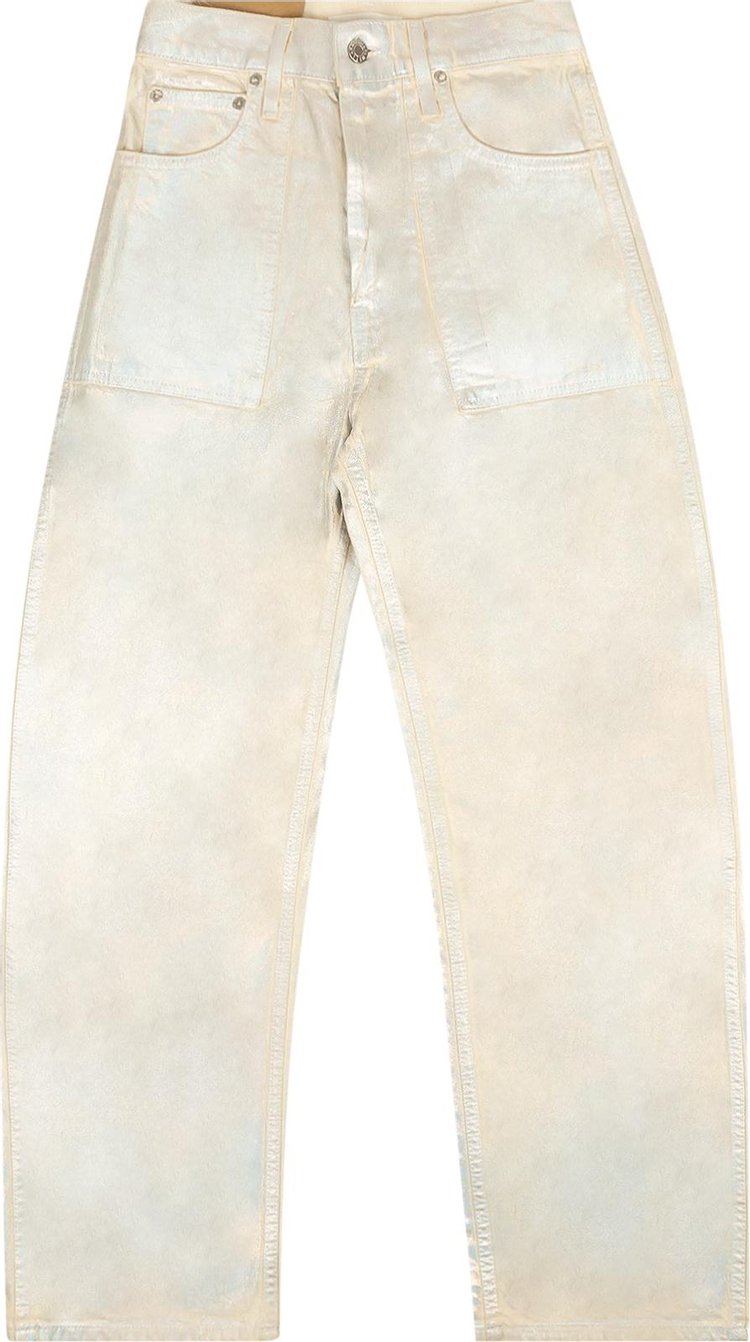 Helmut Lang Shiny Factory Jeans 'White'