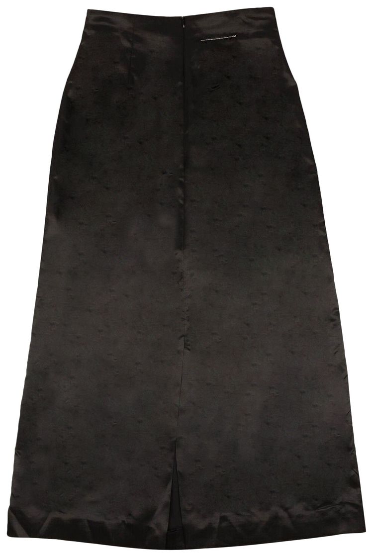 MM6 Maison Margiela Maxi Seamed Skirt Black