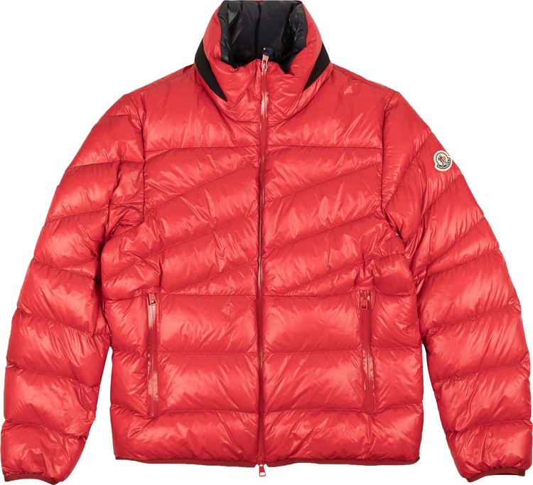 Buy Moncler Hanin Short Down Puffer Jacket 'Red' - G20911A00068595CF ...