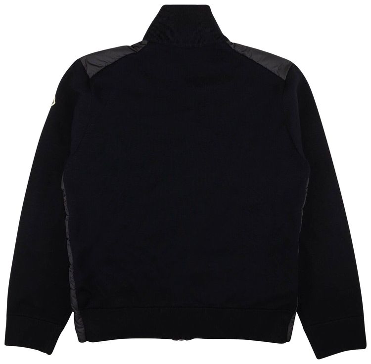 Moncler Tricot Down Filled Jacket Blue