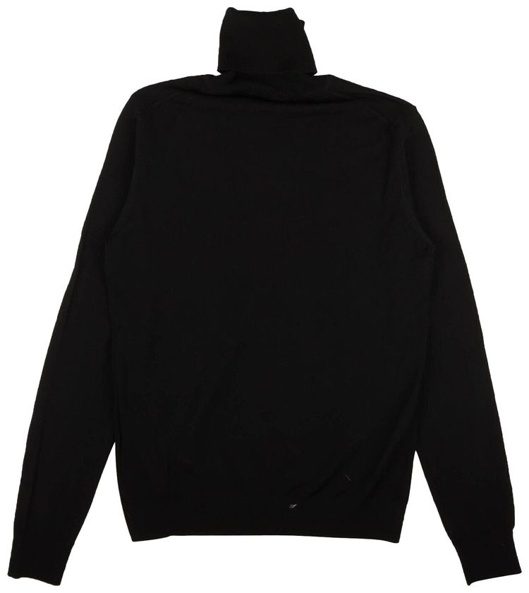 Moncler Ciclista Tricot Turtleneck Sweater Black