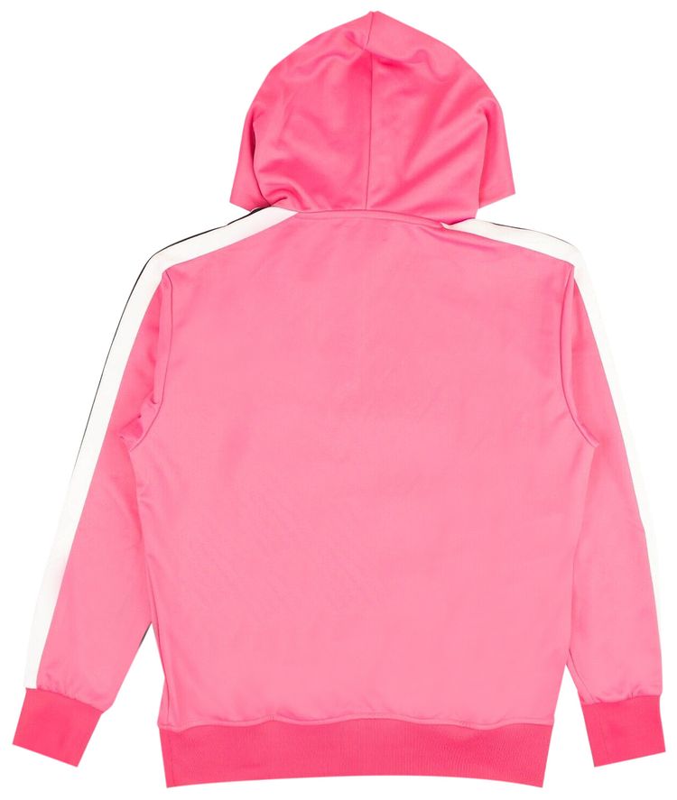 Palm Angels Zip Up Track Hoodie Pink