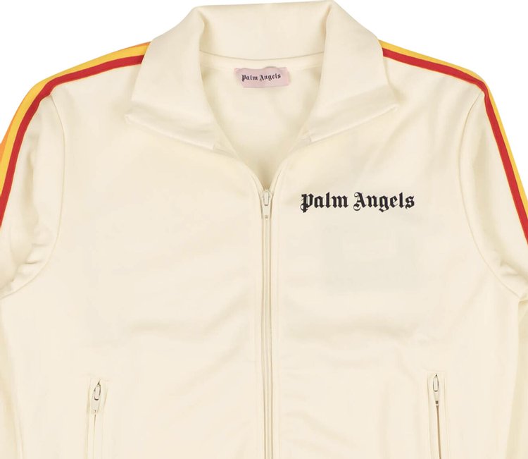 Palm Angels Rainbow Track Jacket White