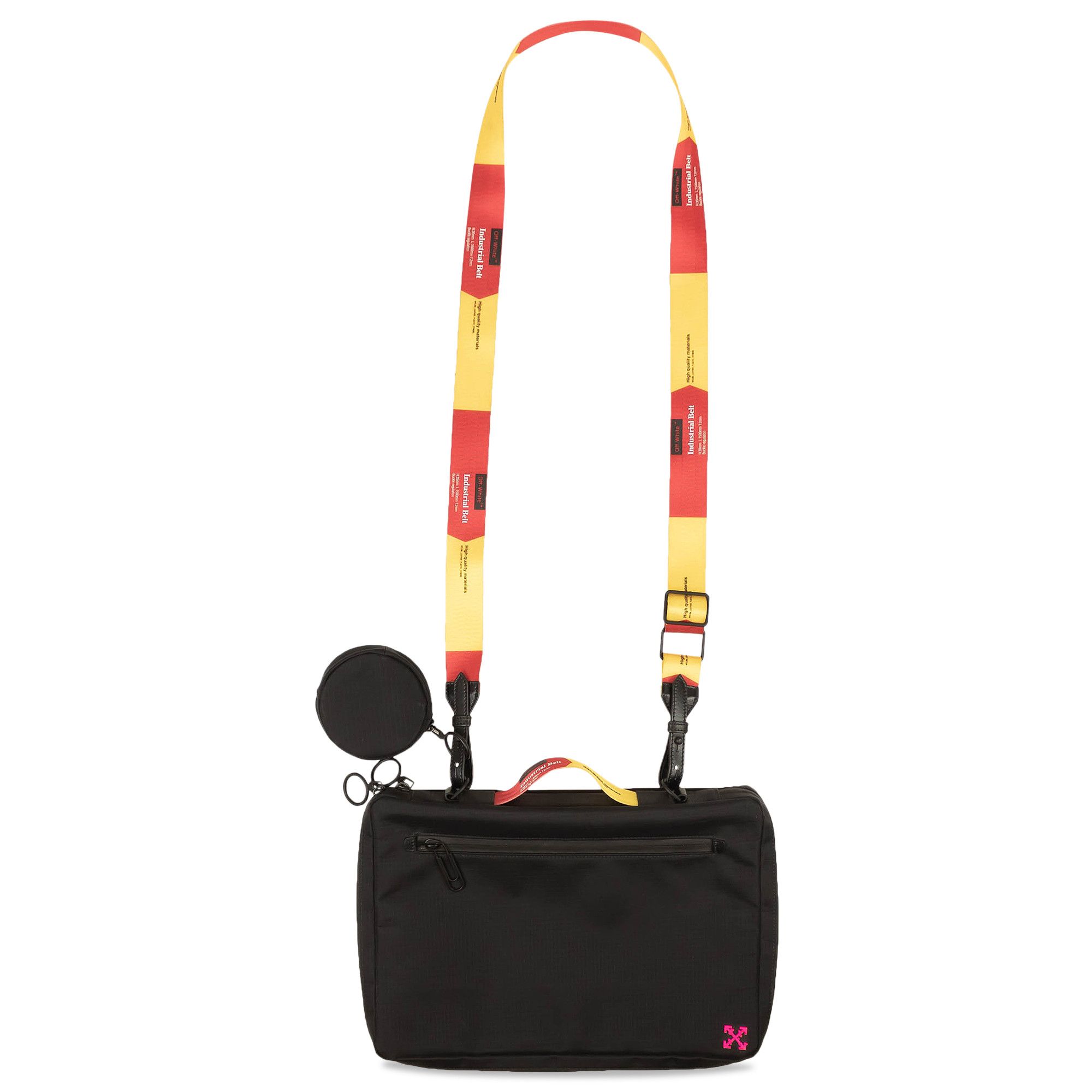 Off white laptop bag clearance