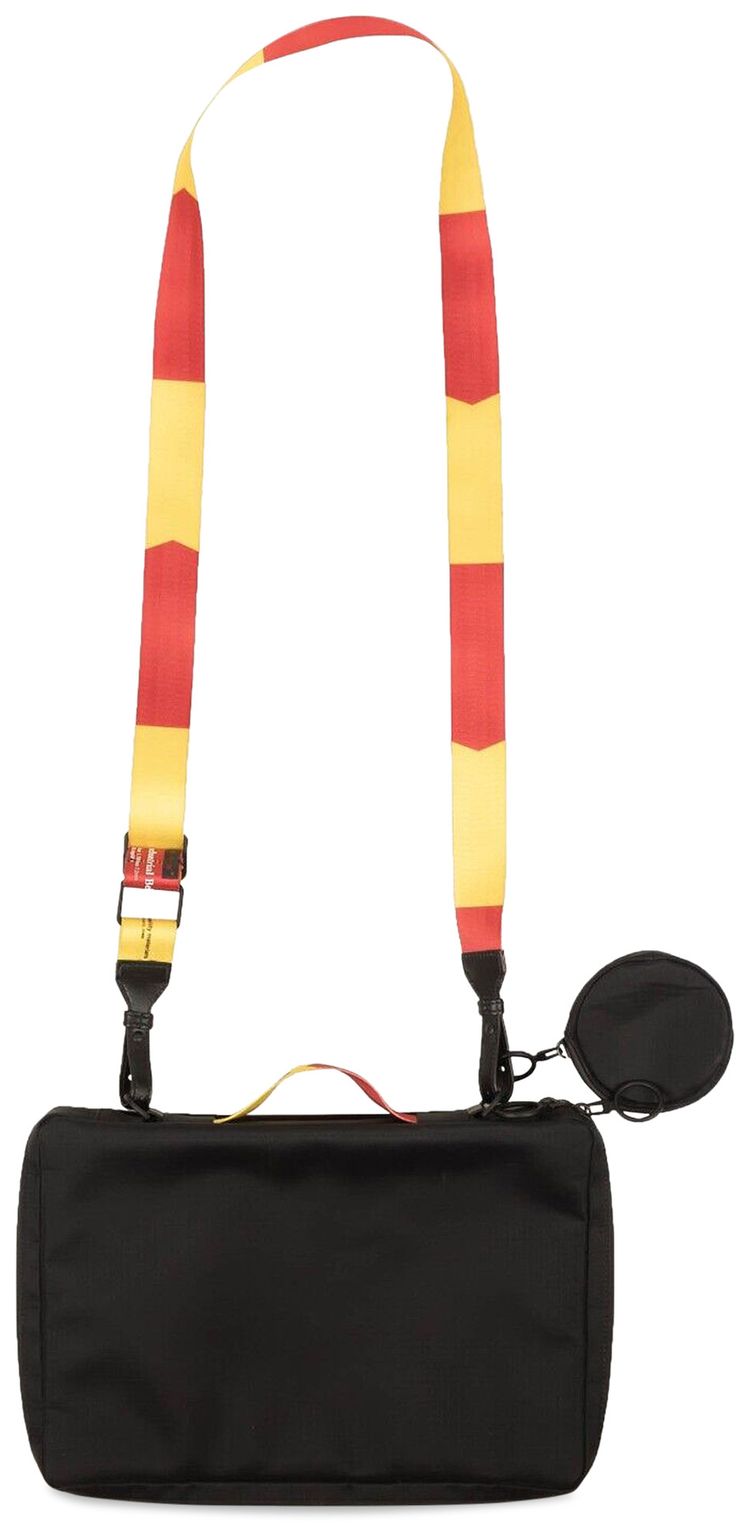 Off White Industrial Laptop Case Black