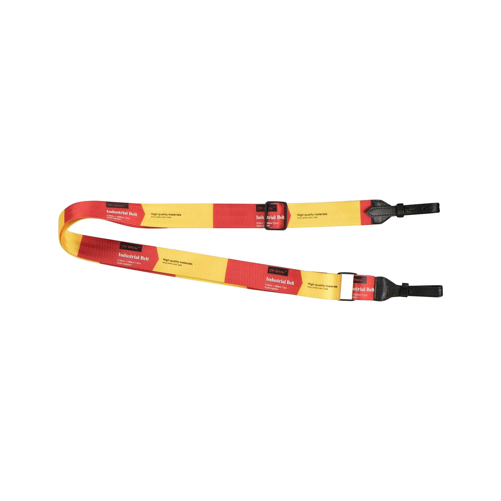 Off white bag strap yellow sale