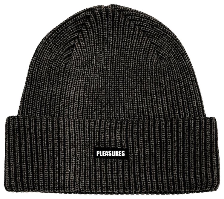 Pleasures Impact Logo Beanie Black