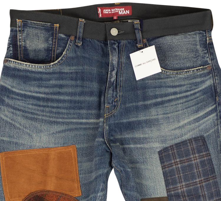Junya Watanabe x Levis Patchwork Denim Denim
