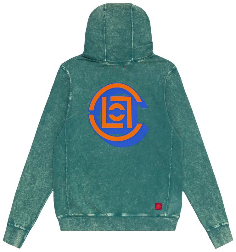 CLOT Shadow Logo Hoodie Green