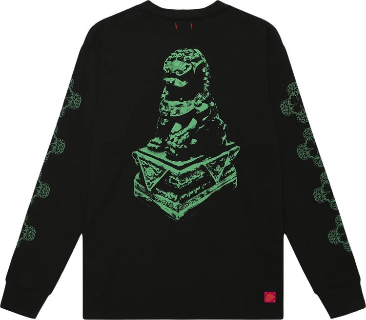 CLOT Lion Rock Long Sleeve Tee Black