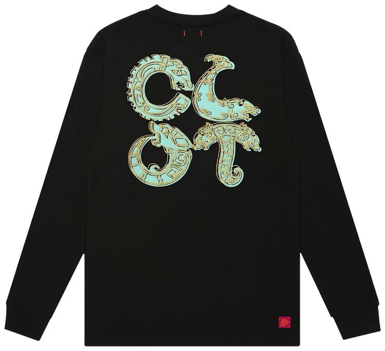 CLOT Tribal Long Sleeve Tee Black