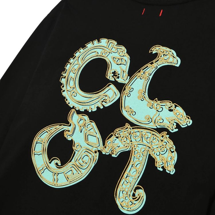 CLOT Tribal Long Sleeve Tee Black