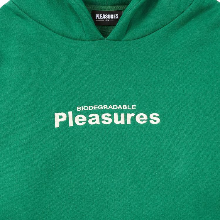 Pleasures Clean Up Hoodie Green